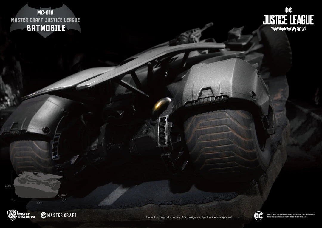 Beast Kingdom: MC-016 Justice League Master Craft Batmobile 14 Beast Kingdom: MC-016 Justice League Master Craft Batmobile