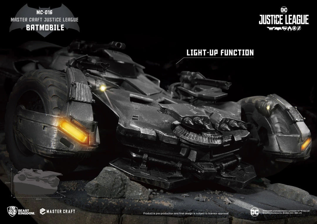 Beast Kingdom: MC-016 Justice League Master Craft Batmobile 15 Beast Kingdom: MC-016 Justice League Master Craft Batmobile