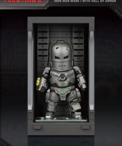 Beast Kingdom: MEA-015 Iron Man 3 /Iron Man Mark I With Hall Of Armor