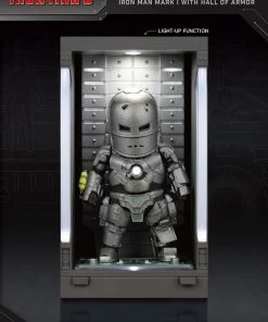 Beast Kingdom: MEA-015 Iron Man 3 /Iron Man Mark I With Hall Of Armor