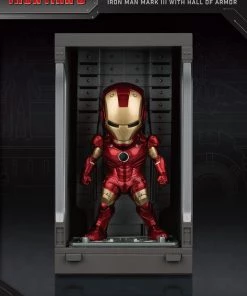 Beast Kingdom: MEA-015 Iron Man 3 /Iron Man Mark III With Hall Of Armor