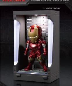 Beast Kingdom: MEA-015 Iron Man 3 /Iron Man Mark VI With Hall Of Armor