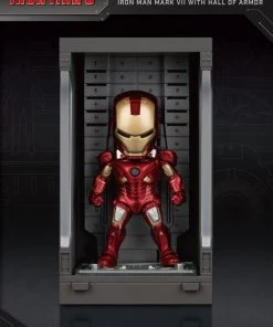 Beast Kingdom: MEA-015 Iron Man 3 /Iron Man Mark VII With Hall Of Armor