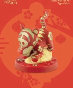 Beast Kingdom: Winnie The Pooh Series - Chinese New Year Version Mini Egg Attack Figure