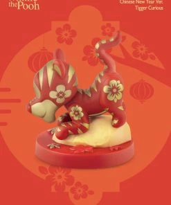 Beast Kingdom: Winnie The Pooh Series - Chinese New Year Version Mini Egg Attack Figure