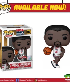 FUNKO Pop! NBA: Legends - Magic Johnson (1992 Team USA Jersey) [Exclusive]