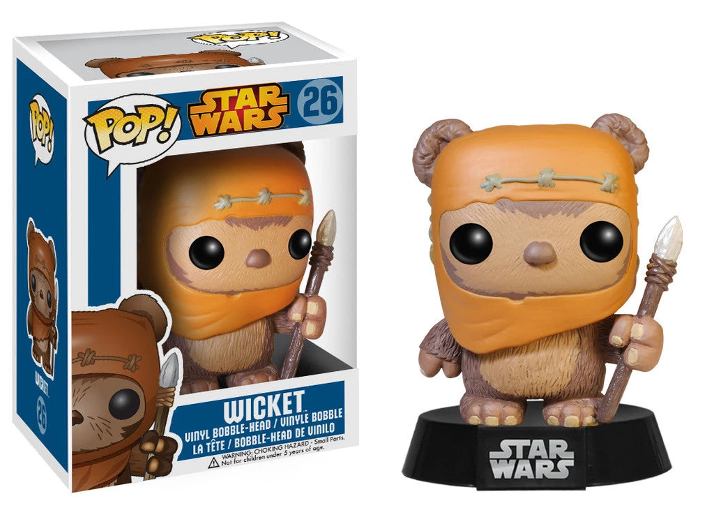 FUNKO POP! Star Wars: Wicket 3 FUNKO POP! Star Wars: Wicket