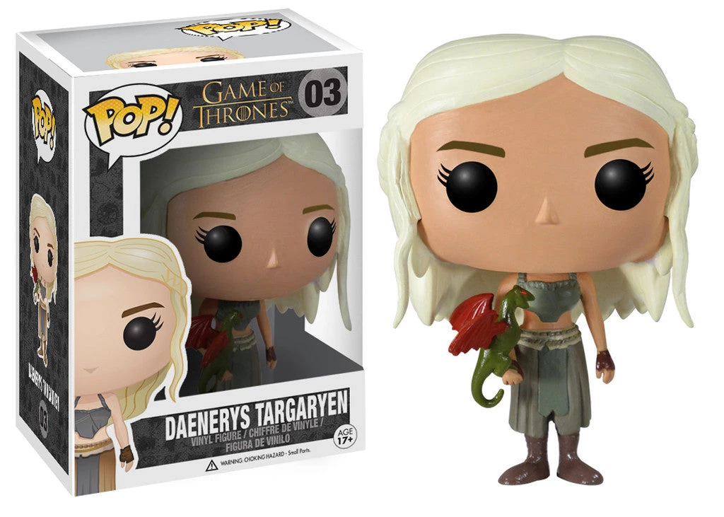 FUNKO Pop! TV: Game Of Thrones - Daenerys Targaryen POP! VINYL 3 FUNKO Pop! TV: Game Of Thrones - Daenerys Targaryen POP! VINYL