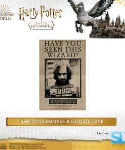 Wizarding World Pyramid International: Harry Potter (Wanted Sirius Black) Maxi Poster