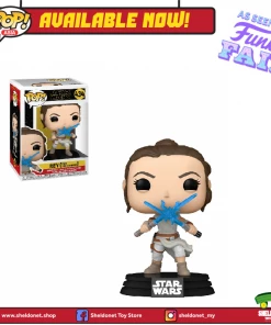 FUNKO [IN-STOCK] Pop! Star Wars Episode IX: The Rise Of Skywalker - Rey With Two Lightsabers