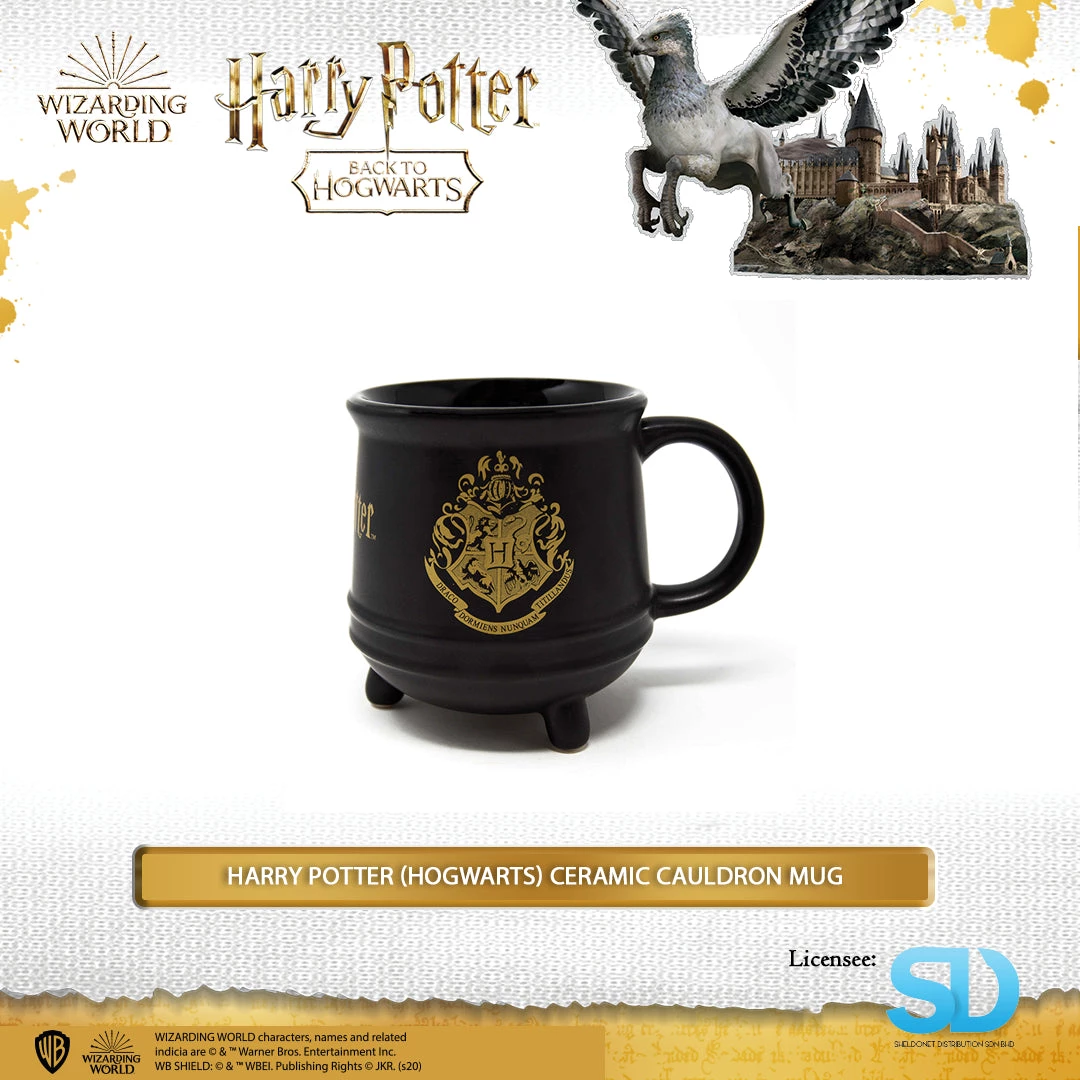 Wizarding World Pyramid International: Harry Potter (Hogwarts) Ceramic Cauldron Mug 3 Wizarding World Pyramid International: Harry Potter (Hogwarts) Ceramic Cauldron Mug