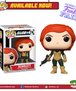 FUNKO [IN-STOCK] Pop! Vinyl: G.I Joe - Scarlett