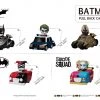 Beast Kingdom Batman Pull Back Car Series - Comes In 5 Characters (Batman The Dark Knight, Suicide Squad, DC Comics)
