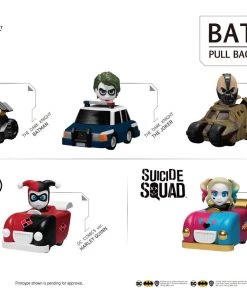 Beast Kingdom Batman Pull Back Car Series - Comes In 5 Characters (Batman The Dark Knight, Suicide Squad, DC Comics)