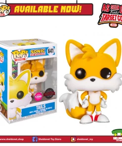 FUNKO Pop! Games: Sonic - Tails (Flocked) [Exclusive]
