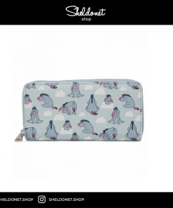 Loungefly: Disney - Eeyore All Over Zip Around Wallet
