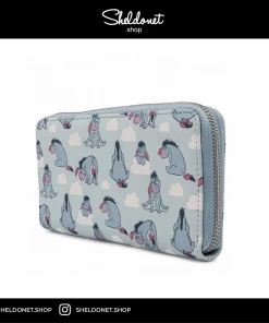 Loungefly: Disney - Eeyore All Over Zip Around Wallet
