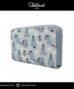 Loungefly: Disney - Eeyore All Over Zip Around Wallet