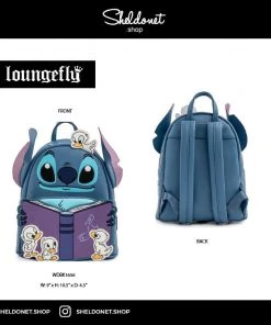 Loungefly: Disney - Lilo & Stitch - Story Time Duckies Mini Backpack
