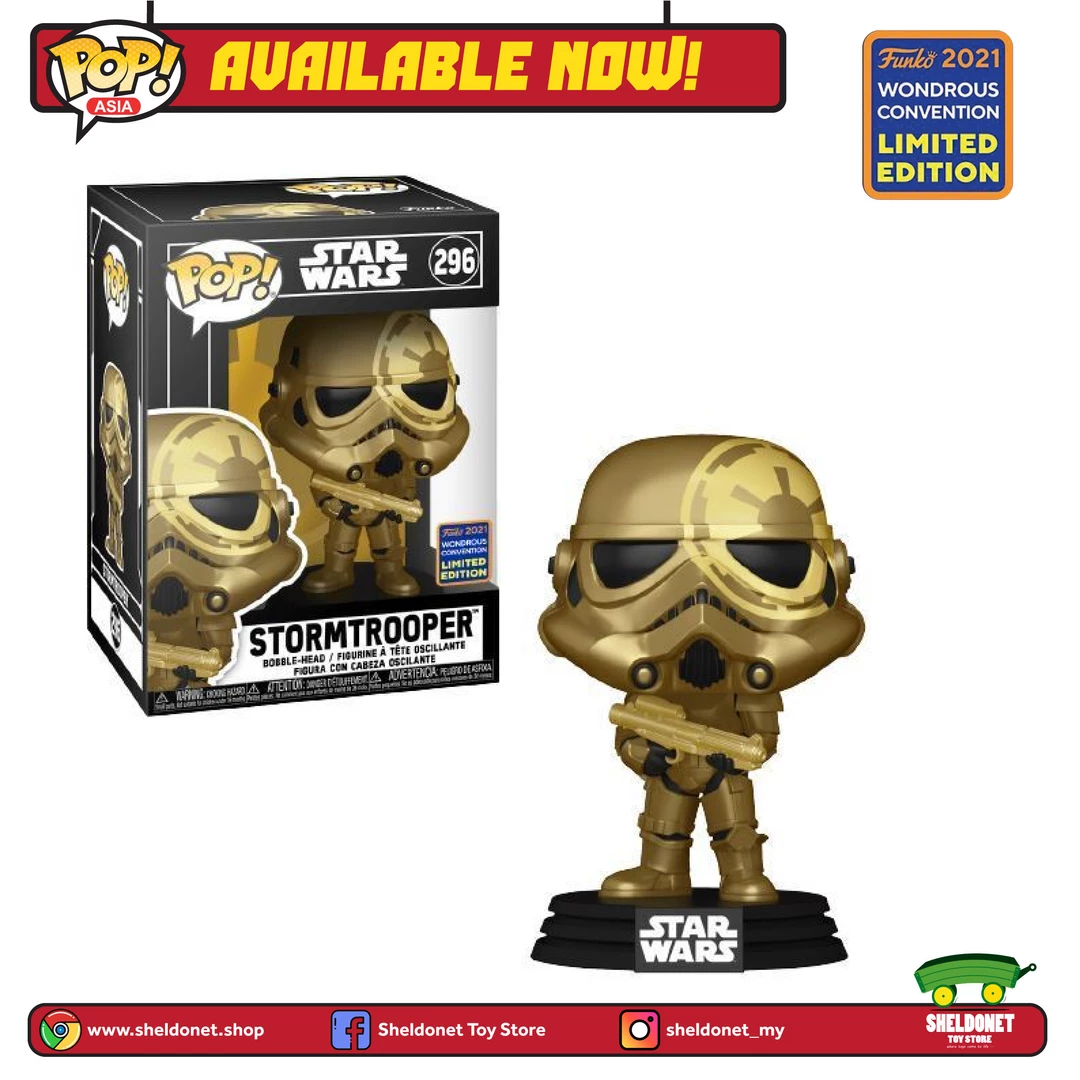 Funko Pop! Artist Series: Star Wars - Stormtrooper (Wondrous Convention Exclusive 2021) 3 Funko Pop! Artist Series: Star Wars - Stormtrooper (Wondrous Convention Exclusive 2021)