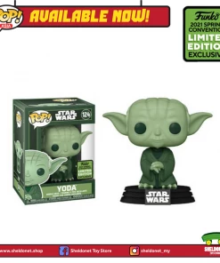 FUNKO [IN-STOCK] Pop! Star Wars (Artist Series) - Yoda (Military Green) [Spring Convention Exclusive 2021]