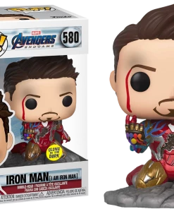 FUNKO Pop! Deluxe: Marvel: Avengers: Endgame - I Am Iron Man (Glow In The Dark)