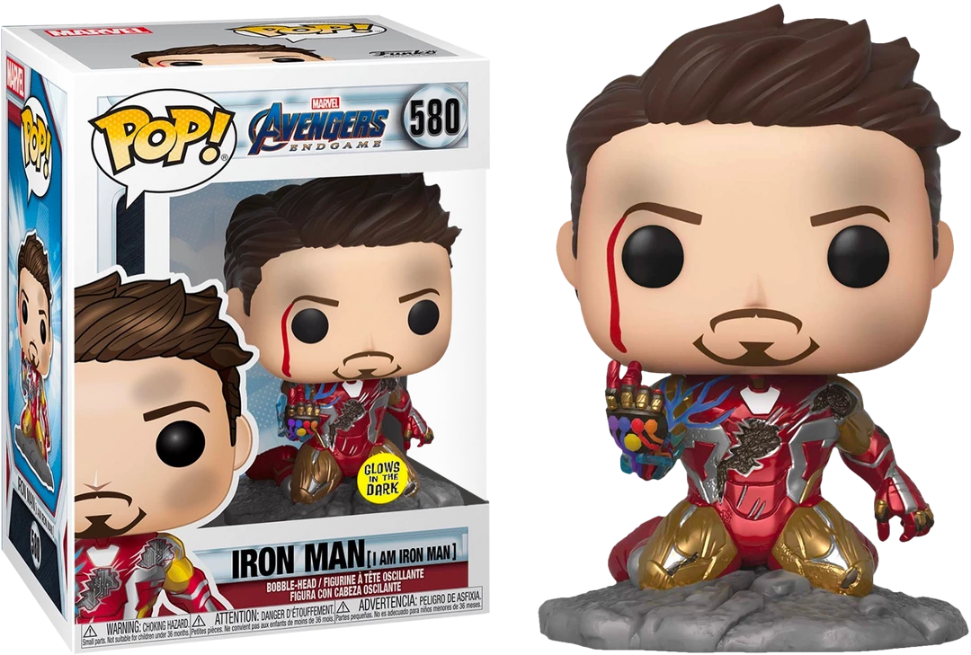 FUNKO Pop! Deluxe: Marvel: Avengers: Endgame - I Am Iron Man (Glow In The Dark) 3 FUNKO Pop! Deluxe: Marvel: Avengers: Endgame - I Am Iron Man (Glow In The Dark)