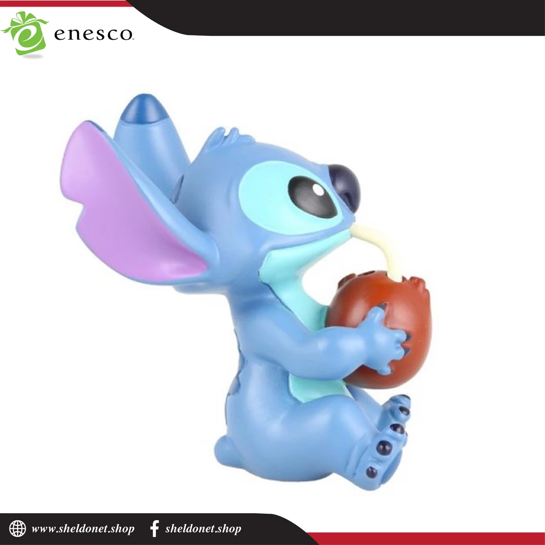 Enesco : Disney Showcase - Stitch With Coconut Figurine 6 Enesco : Disney Showcase - Stitch With Coconut Figurine