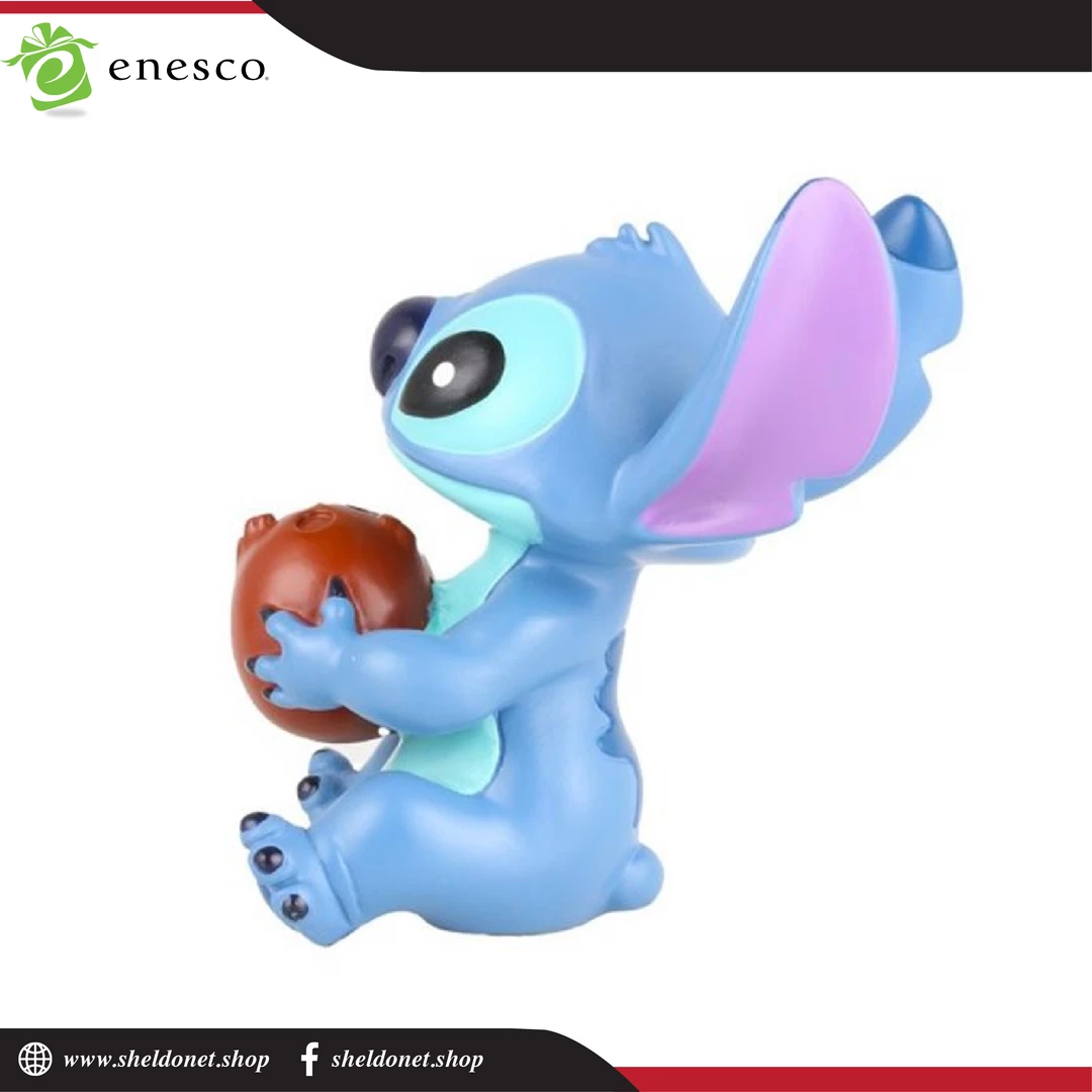 Enesco : Disney Showcase - Stitch With Coconut Figurine 5 Enesco : Disney Showcase - Stitch With Coconut Figurine