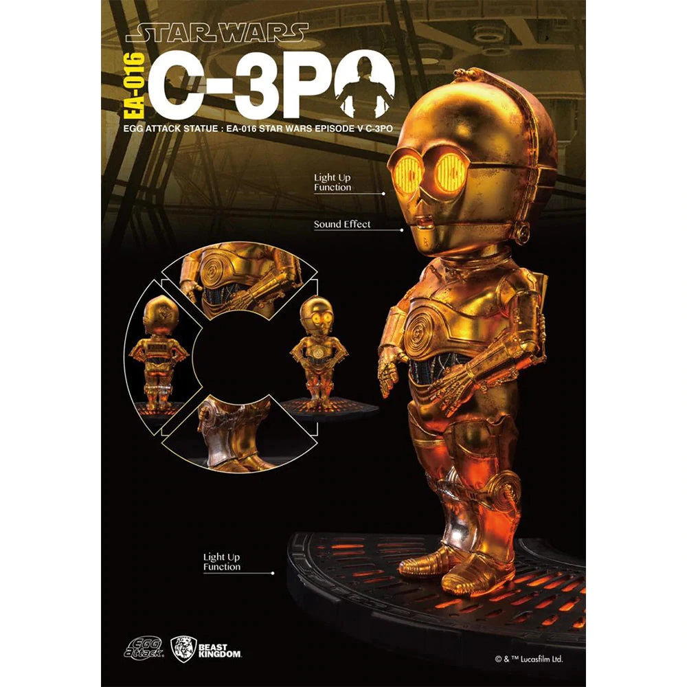Beast Kingdom: EA-016 STAR WARS EP V C-3PO 3 Beast Kingdom: EA-016 STAR WARS EP V C-3PO