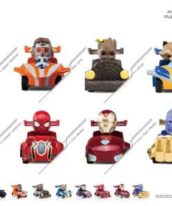 Beast Kingdom: Avengers: Infinity War Pull Back Car Series 10th Anniversary Limited Edition Set