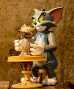 Beast Kingdom: Soap Studio - Tom And Jerry - The Sculptor Statue