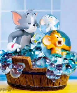 Beast Kingdom: Soap Studio - Tom And Jerry - Bath Time Statue