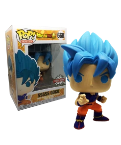 FUNKO Pop! Animation: Dragonball Super - SSGSS Goku (668) [Exclusive]