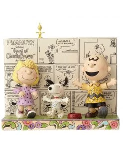 Enesco : Peanuts By Jim Shore - Happy Dance Classic Comic Book