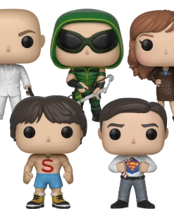 FUNKO POP! TV: Smallville - Set Of 5 POP!s (Clark Kent, Lex Luthor, Clark Kent, Green Arrow & Lois Lane)