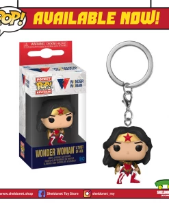 FUNKO Pocket Pop! Keychain: Wonder Woman 80th - Wonder Woman (A Twist Of Fate)