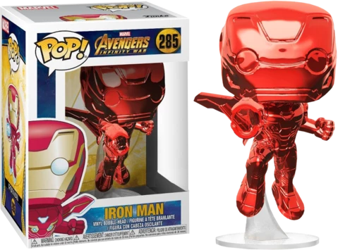 FUNKO POP! Marvel Avengers Infinity War - Iron Man Red Chrome (Exclusive) 3 FUNKO POP! Marvel Avengers Infinity War - Iron Man Red Chrome (Exclusive)
