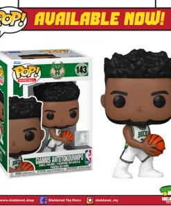 FUNKO Pop! NBA: Milwaukee Bucks - Giannis Antetokounmpo (City Edition '21)